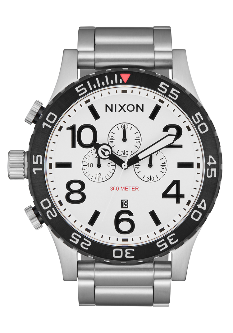 51-30 Chrono - Luminescence argentée / blanche