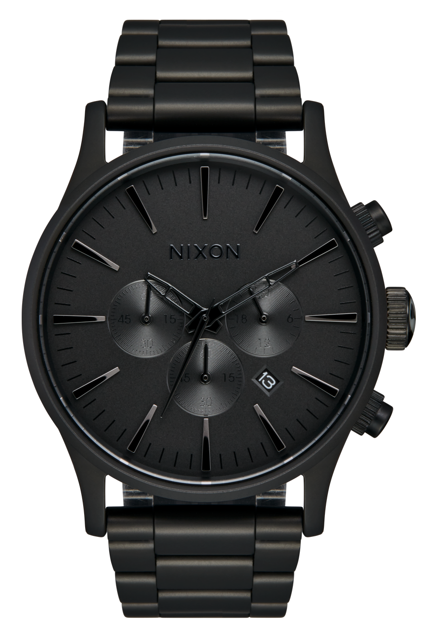 Sentry Chrono - Noir mat / noir poli View 1