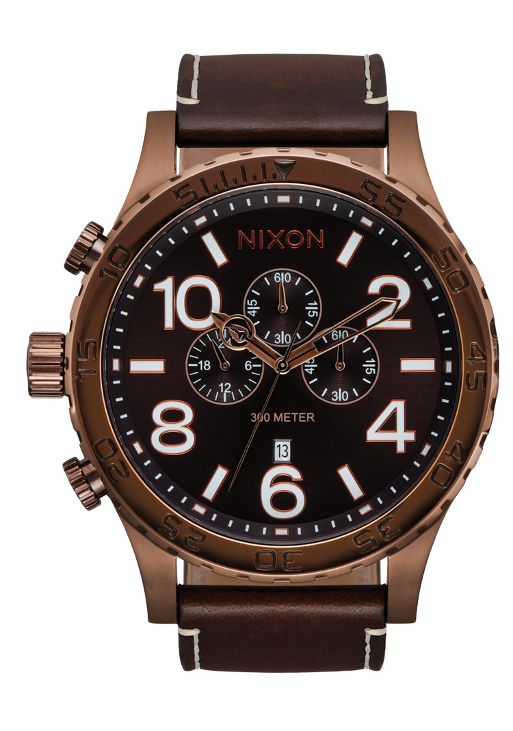 51-30 Chrono Cuir - Chocolat / Torréfaction foncée / Brun