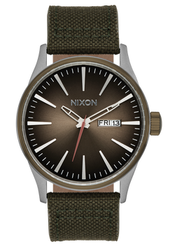 Sentry Nylon - Silver / Lt Brown / Forest