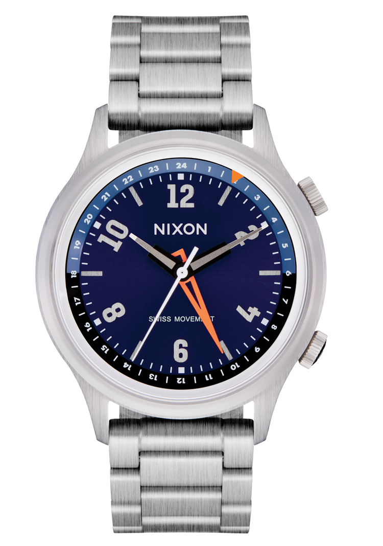 Drifter GMT - Argent / Rayon de soleil de minuit