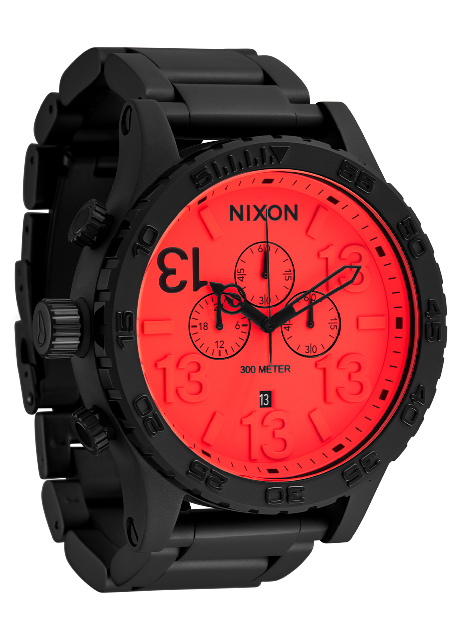 51-30 Chrono Édition Vendredi 13 - Noir Intense / Rouge Néon / UE View 2