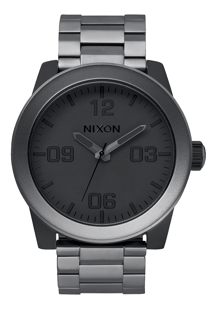 Corporal Acier Inoxydable - Noir mat / Gris anthracite mat