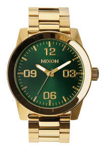 Corporal Acier Inoxydable - Rayon de soleil or / vert View 1