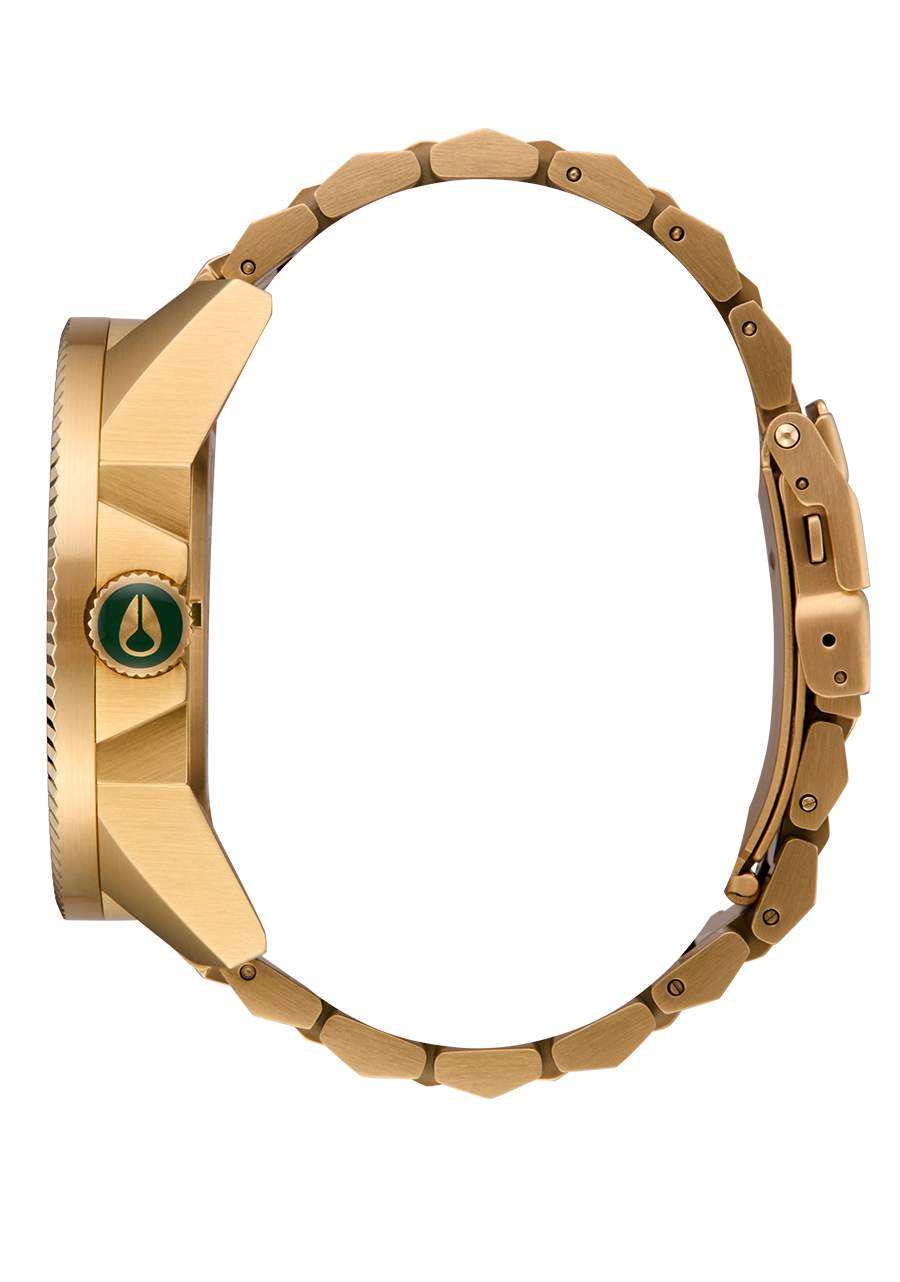 Corporal Acier Inoxydable - Rayons de soleil or / vert View 3