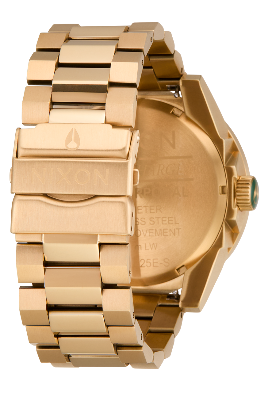 Corporal Acier Inoxydable - Rayons de soleil or / vert View 4