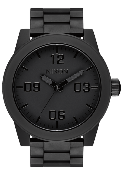 Corporal Stainless Steel - Noir mat uni / noir poli View 1