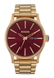 Sentry Stainless Steel - Oxblood Sunray / Gold