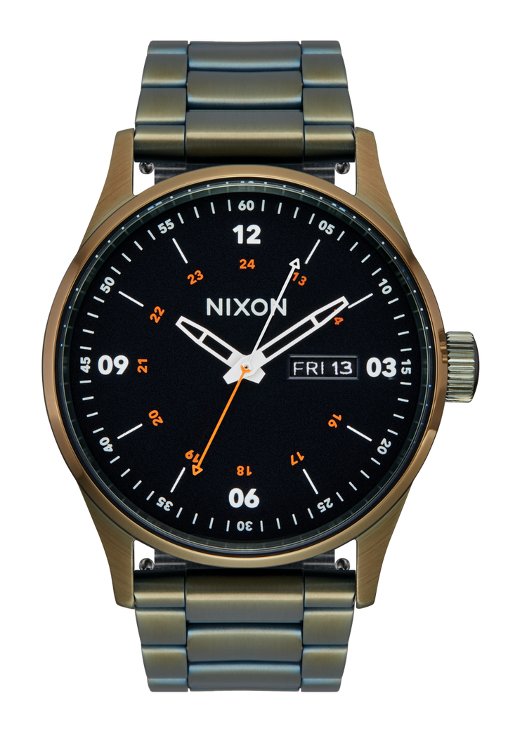 Sentry Acier Inoxydable - Olive foncé / Noir