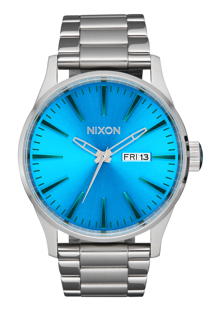 Sentry Acier Inoxydable - Ombre argent / bleu Byron