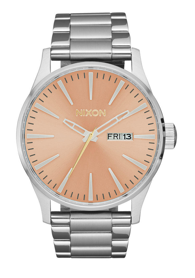 Sentry Acier Inoxydable - Argent / Corail