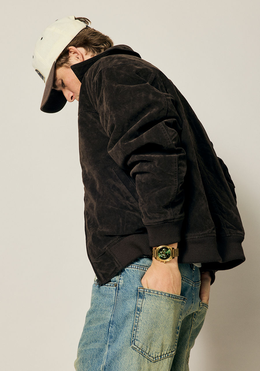 Time Teller Chrono - Rayon de soleil or / vert View 6