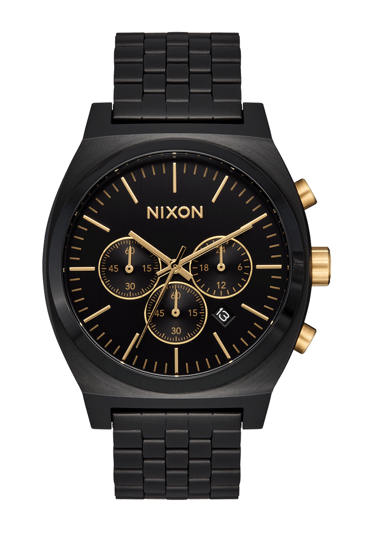 Time Teller Chrono - Noir / Noir / Or