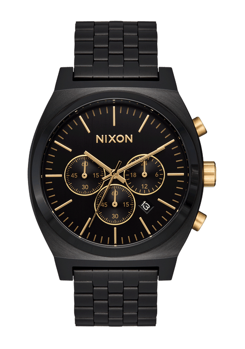 Time Teller Chrono - Black / Black / Gold