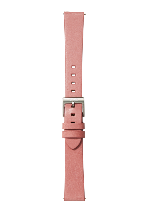 16mm Veg Tanned Leather Band - Vieux rose