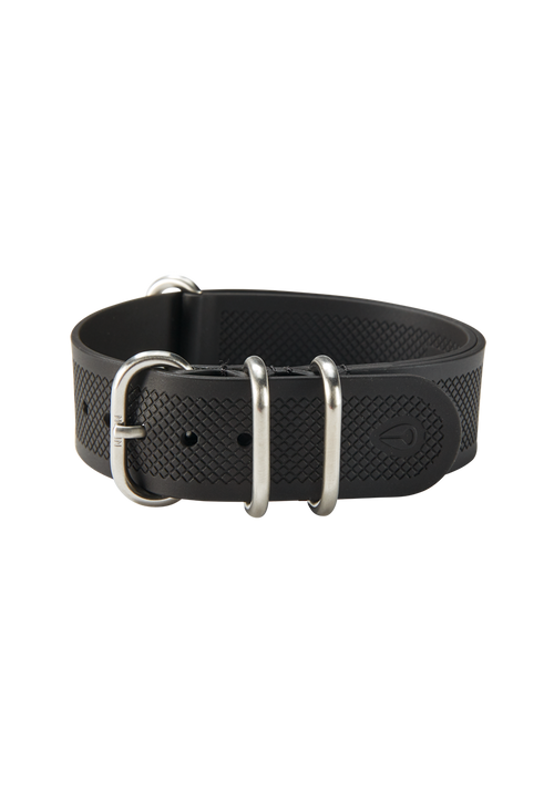 20mm FKM Rubber One Piece Band - Noir