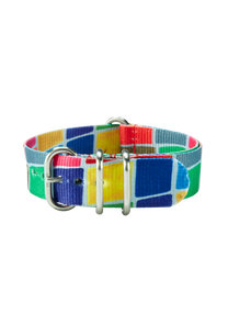 20mm Recycled One Piece Band - Bleu carrelage de piscine View 2