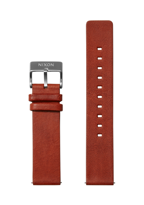 23mm Veg Tanned Leather Band - Cognac