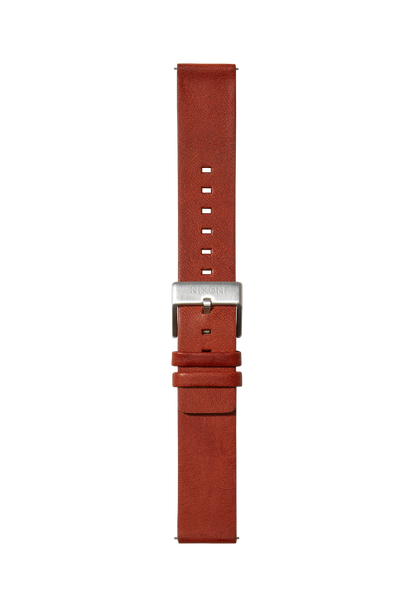 23mm Veg Tanned Leather Band - Cognac View 2