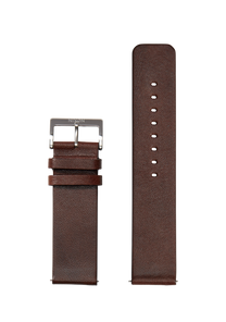 23mm Veg Tanned Leather Band - Marron View 1