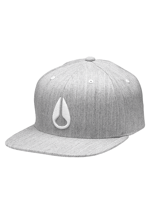 Deep Down Flexfit Athletic Fit Hat - Gris moucheté / blanc