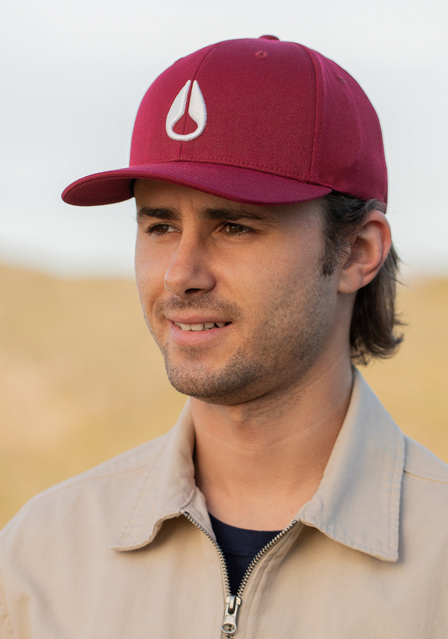 Casquette Deep Down Flexfit Athletic Fit - Bourgogne