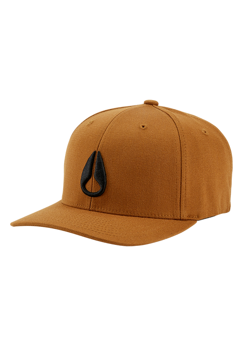 Deep Down Flexfit Athletic Fit Hat - Marron / noir