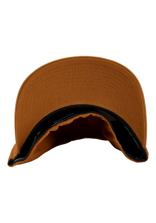 Deep Down Flexfit Athletic Fit Hat - Marron / noir