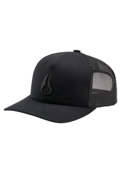 Iconed Trucker Hat - Noir / noir