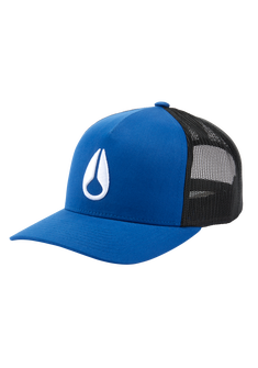 Casquette de camionneur à Iconed - Royal / Noir