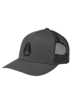 Iconed Trucker Hat - Anthracite / noir