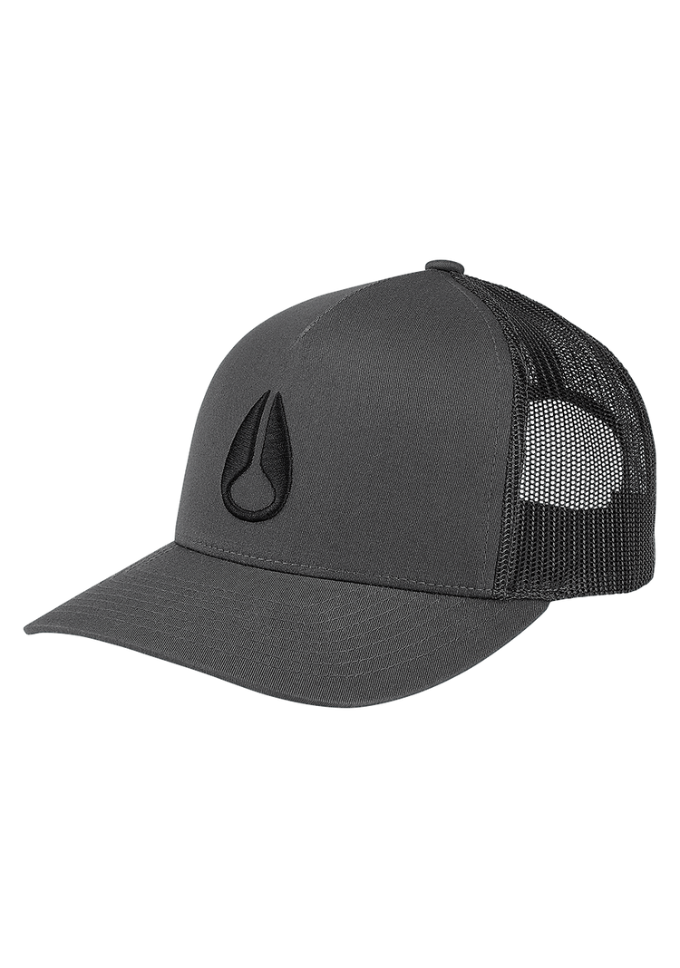 Casquette de camionneur à Iconed - Anthracite / Noir