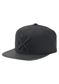 Casquette Snapback Exchange - Noir uni / noir View 1