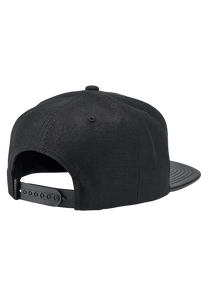 Casquette Snapback Exchange - Noir uni / noir View 2