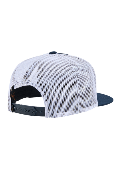 Team Trucker Hat - Bleu nuit / jaune foncé View 2