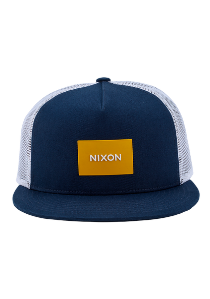 Team Trucker Hat - Bleu nuit / jaune foncé View 4