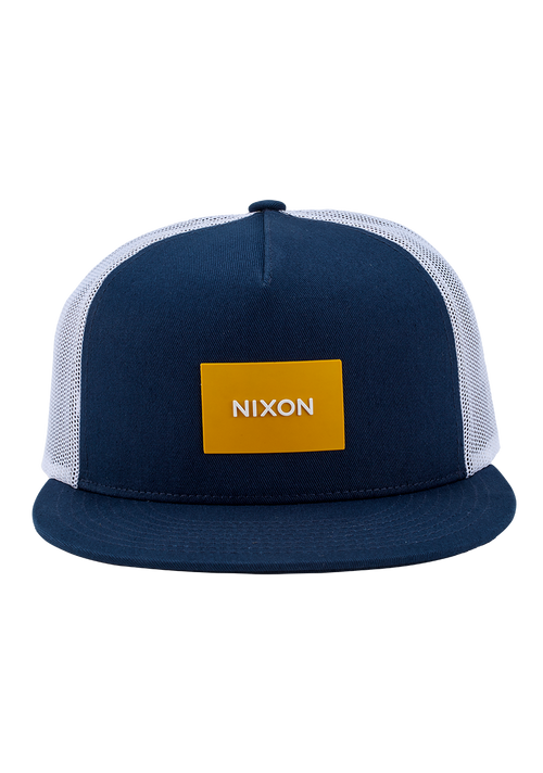 Team Trucker Hat - Bleu nuit / jaune foncé