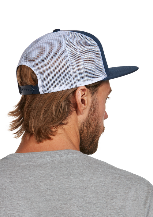 Team Trucker Hat - Bleu nuit / jaune foncé