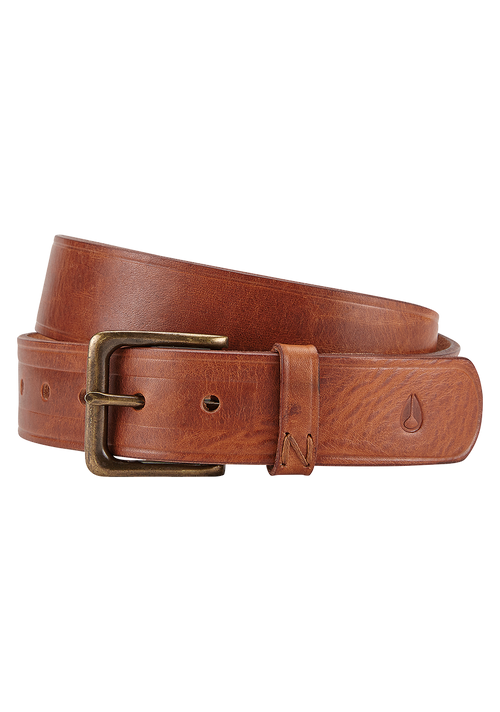 Ceinture Cuir DNA - Marron délavé