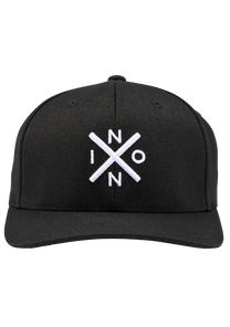 Casquette Exchange Flexfit - Noir / blanc View 3
