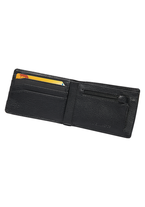 Heros bi-fold wallet - Noir