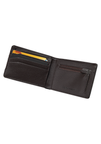 Heros bi-fold wallet - Marron View 2