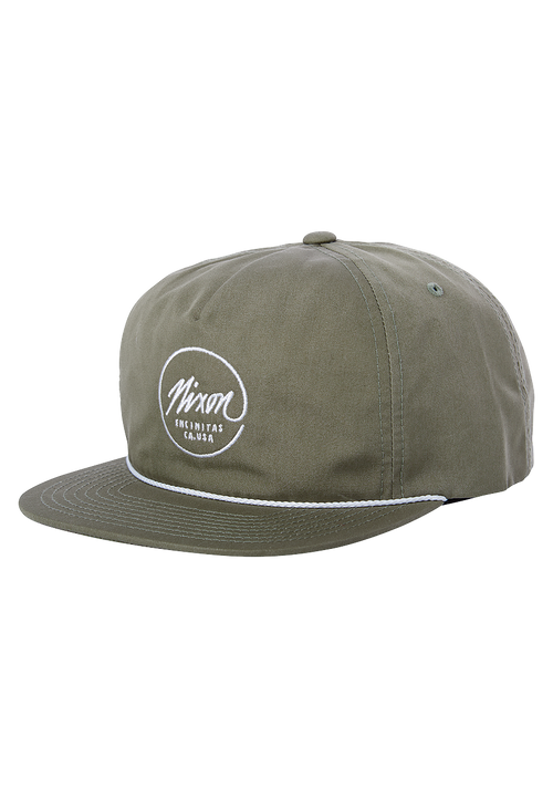 Casquette Snapback Sessions - Vert olive