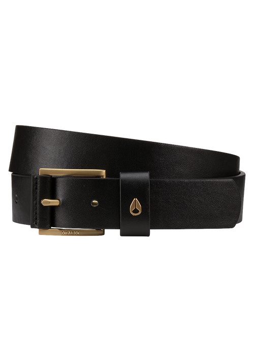 Ceinture Americana Vegan - Noir / doré