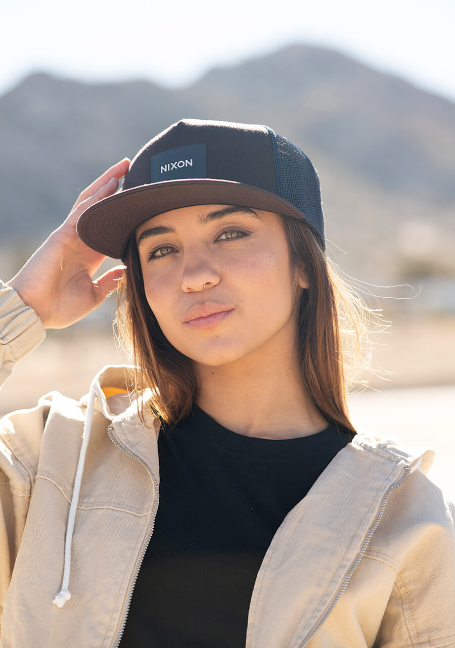 Casquette Mikey 5 Panneaux - Noir