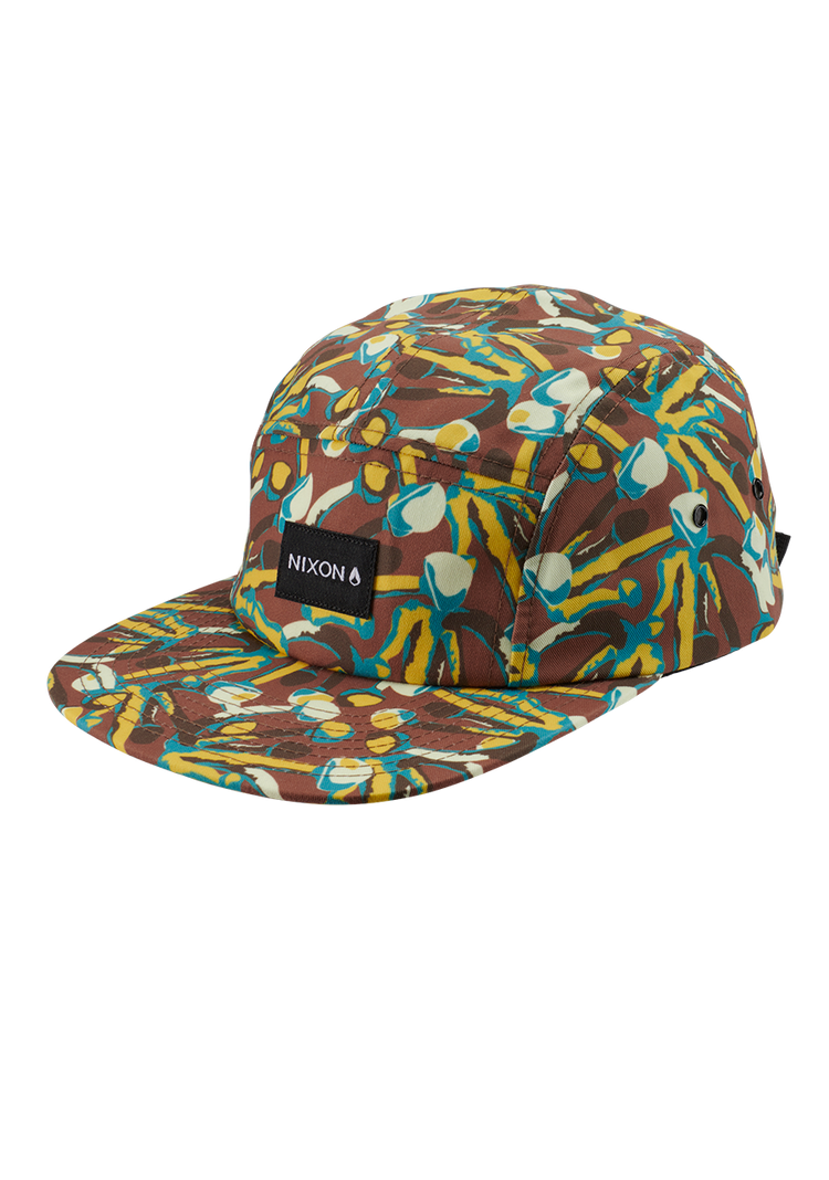 Casquette Mikey 5 Panneaux - Brun