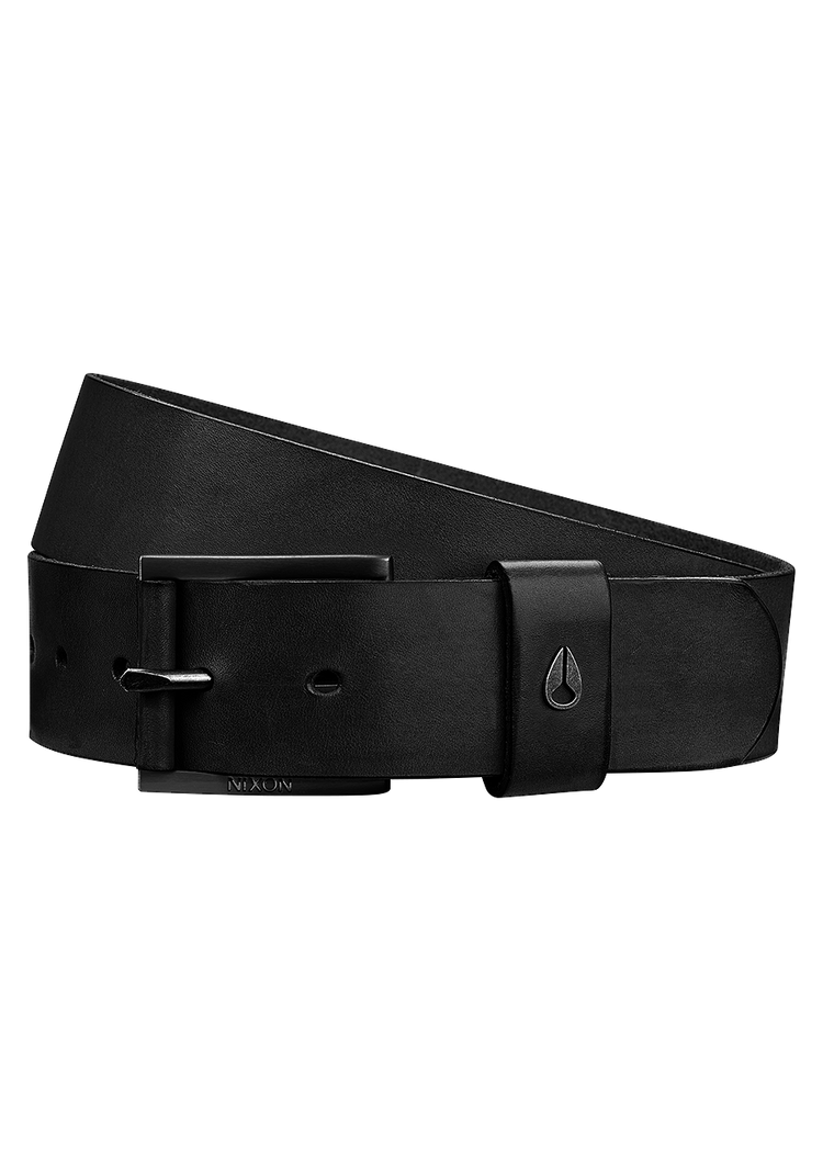 Ceinture en cuir Americana - Noir