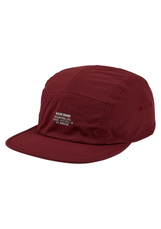 Casquette 5 Panel Crush Reversible - Bourgogne / Flamme