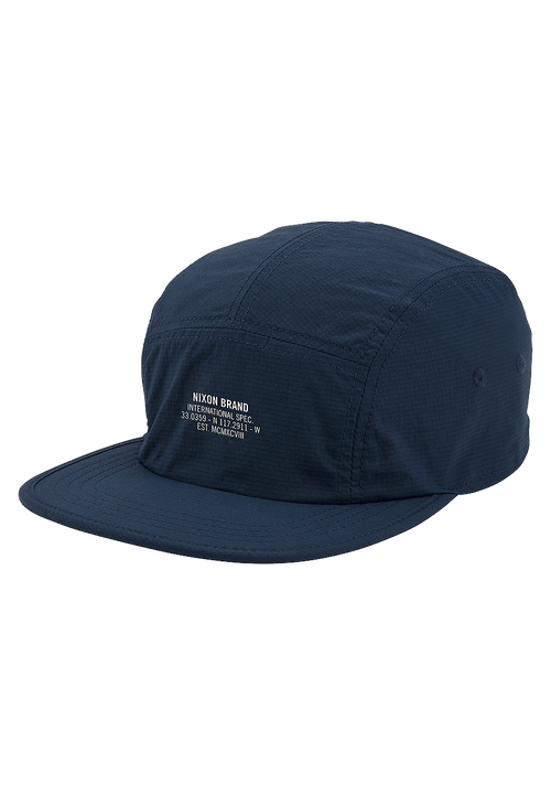 Casquette 5 Panel Crush Reversible - Bleu marine / bleu