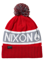 Bonnet Teamster - Rouge / gris